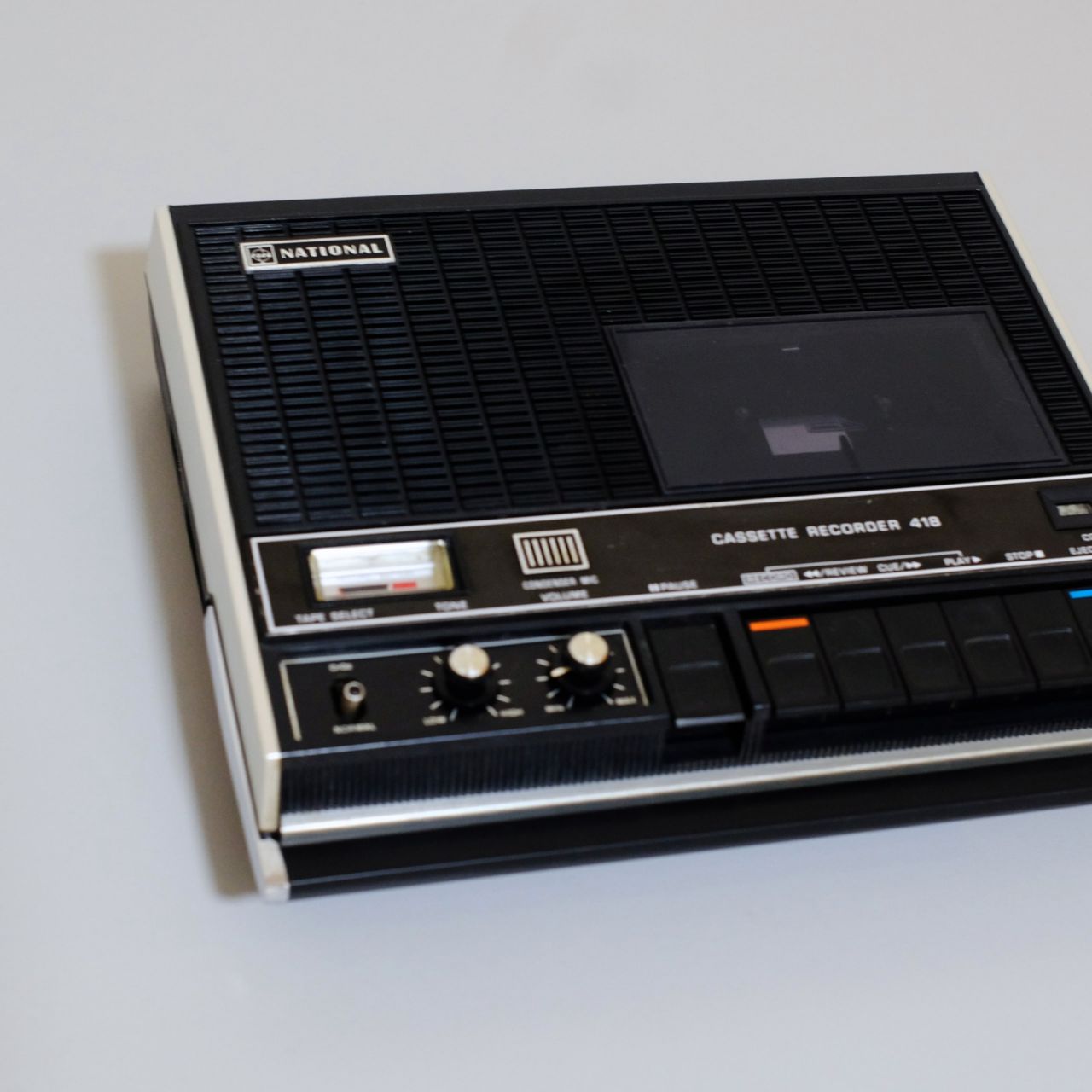 Panasonic Cassette Player National Rq-418 70S 70