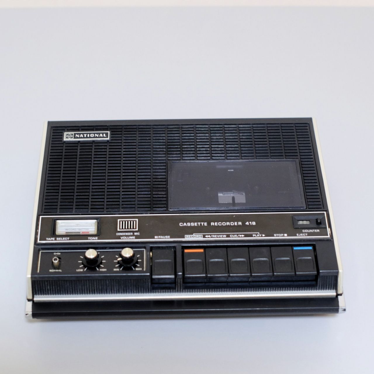Panasonic Cassette Player National Rq-418 70S 70