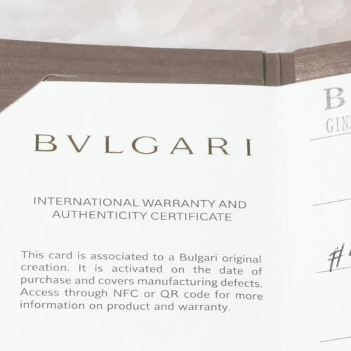 Bvlgari Rings Pt950 50