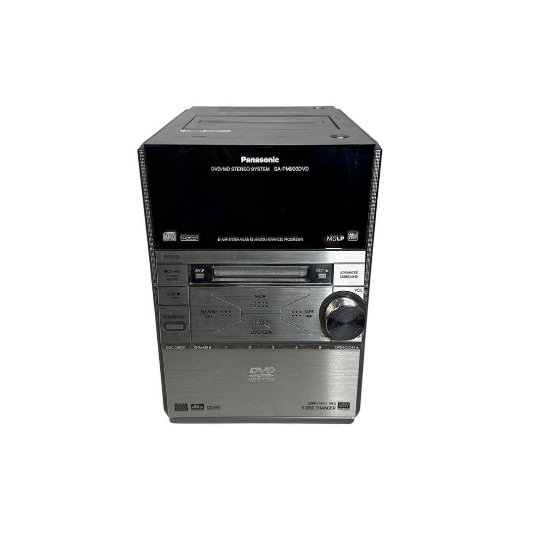Panasonic Cd Md Cassette Deck Sc-Pm900Dvd Dvd/Cd/Md