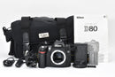 Digital Slr 7,093 Nikon D80 #21552