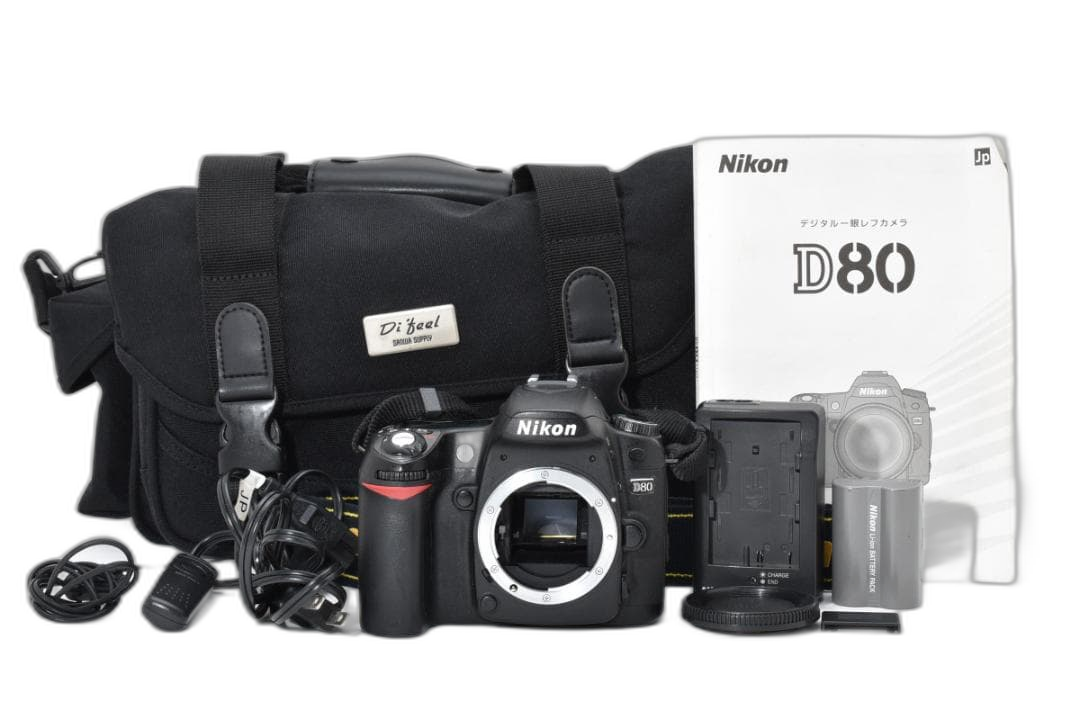 Digital Slr 7,093 Nikon D80 #21552