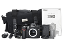 Digital Slr 7,093 Nikon D80 #21552