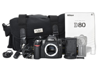 Digital Slr 7,093 Nikon D80 #21552