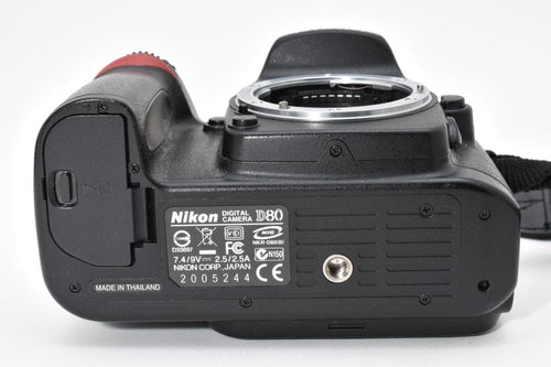 Digital Slr 7,093 Nikon D80 #21552