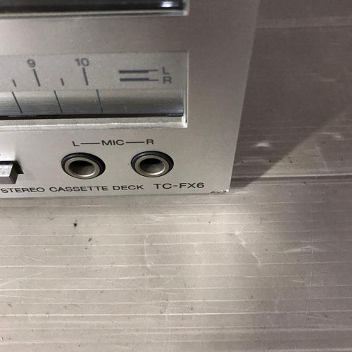 Cd, Md Cassette Decks Sony Tc-Fx6