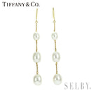Tiffany Earrings (For Both Ears) K18Yg