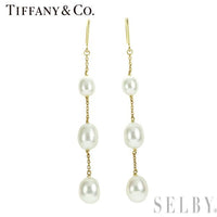 Tiffany Earrings (For Both Ears) K18Yg