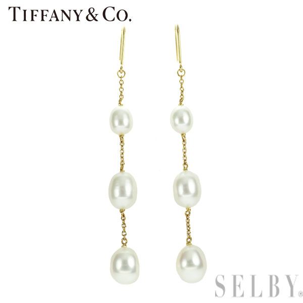 Tiffany Earrings (For Both Ears) K18Yg