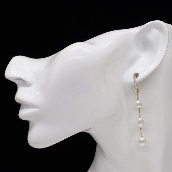 Tiffany Earrings (For Both Ears) K18Yg