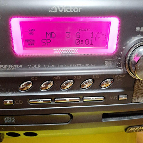 Victor Cd, Md Cassette Decks Rd-M2