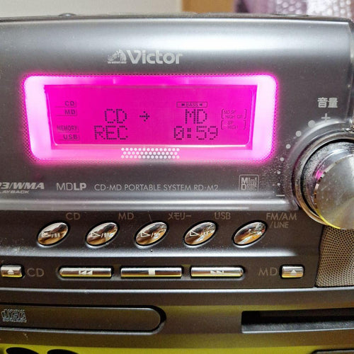 Victor Cd, Md Cassette Decks Rd-M2