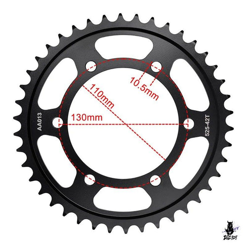 Chain Belt Mt-07/Fz-07 525 42T 2014-2022