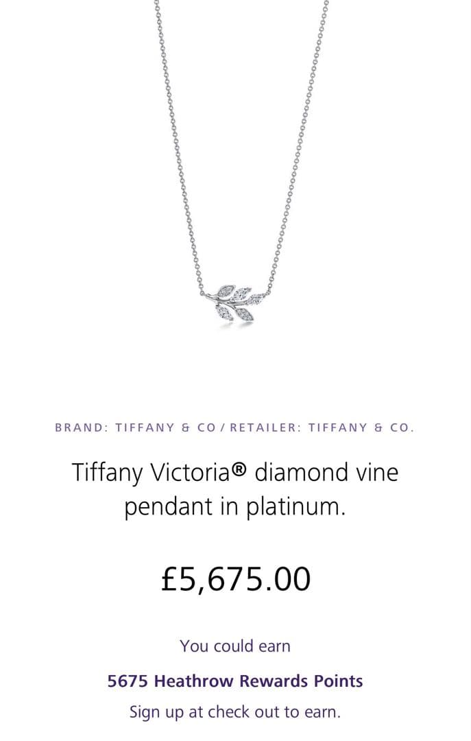 Tiffany Necklaces 120