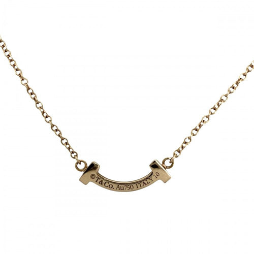 Tiffany Necklace T 18 Pg Au750 Tiffany&Co. K18 2.3G