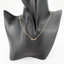 Tiffany Necklace T 18 Pg Au750 Tiffany&Co. K18 2.3G