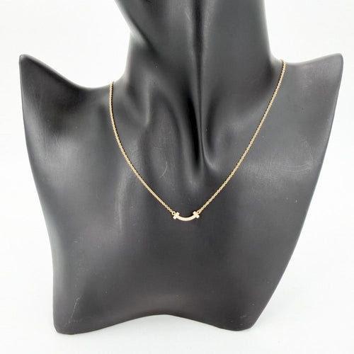 Tiffany Necklace T 18 Pg Au750 Tiffany&Co. K18 2.3G