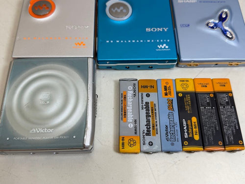 Sharp Portable Md Players Sony Victor 7