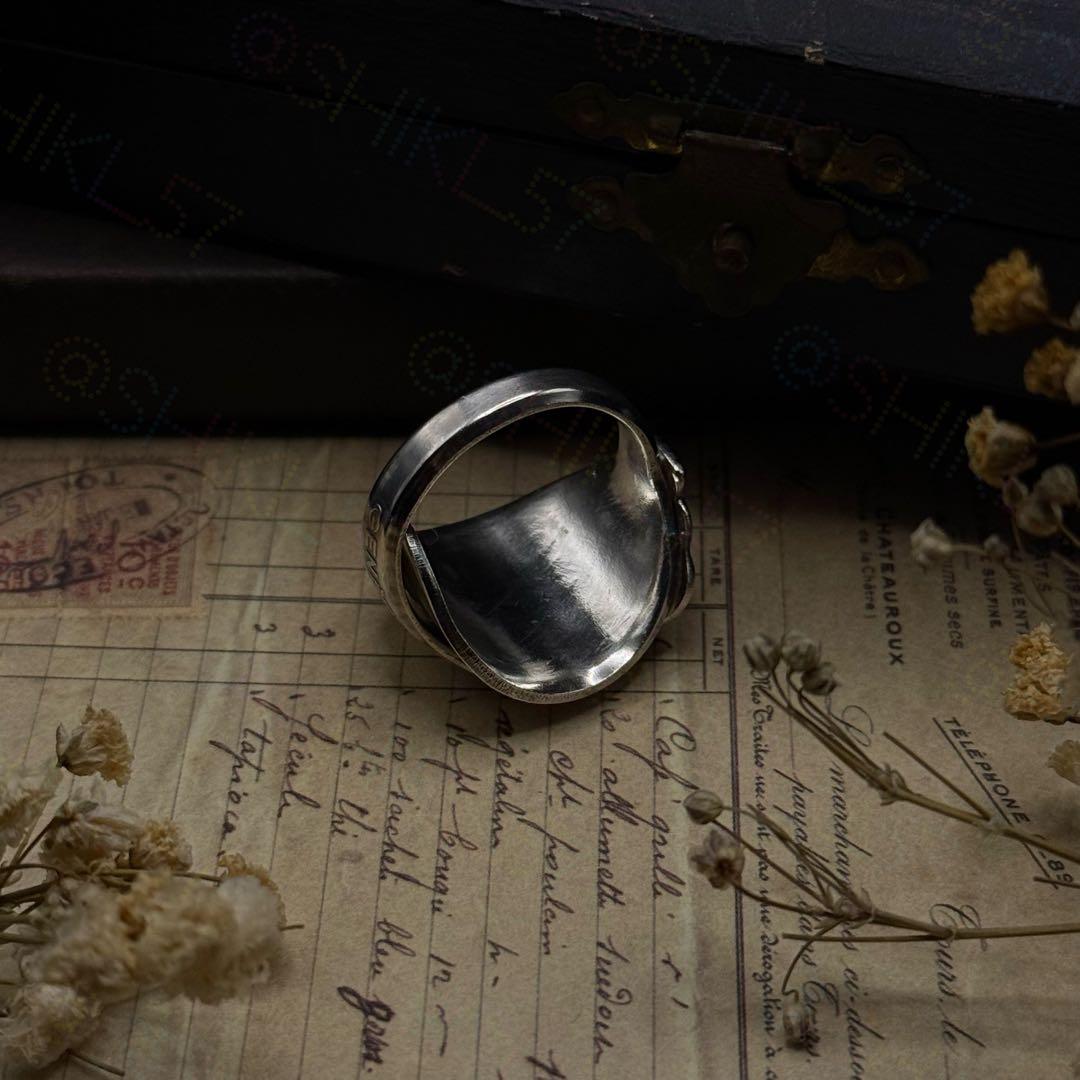 Rings Rolex Vintage Spoon Ring 21-22 Silver