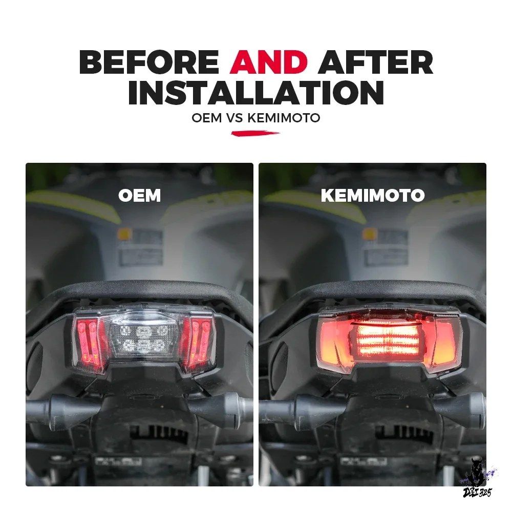 Light Winker Mt-09/Fz-09 Led 2017-2020 E-Mark