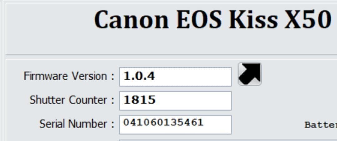 Canon Digital Slr Eos Kiss X50