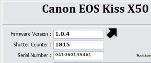 Canon Digital Slr Eos Kiss X50