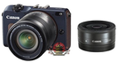 Digital Slr Canon Eos M2 Ef-M18-55Mm F3.5-5.6 Is Stm Ef-M22Mm F2