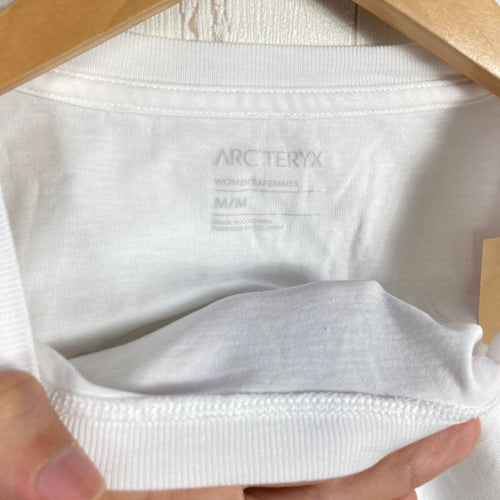 Arc'Teryx Shirt Polo Women'S M Sl Kragg Cotton Blurred Bird Crew Ss