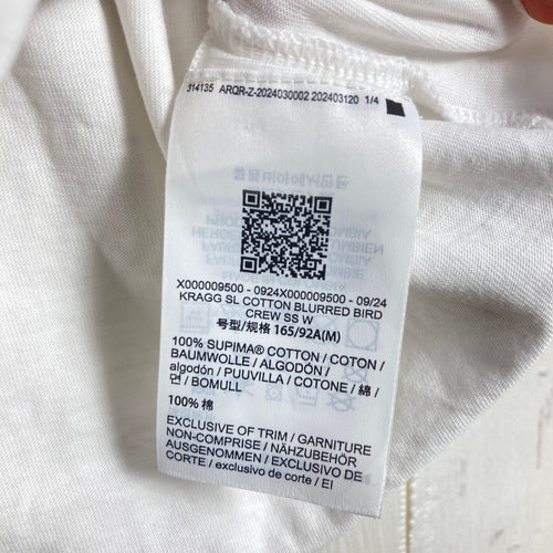 Arc'Teryx Shirt Polo Women'S M Sl Kragg Cotton Blurred Bird Crew Ss