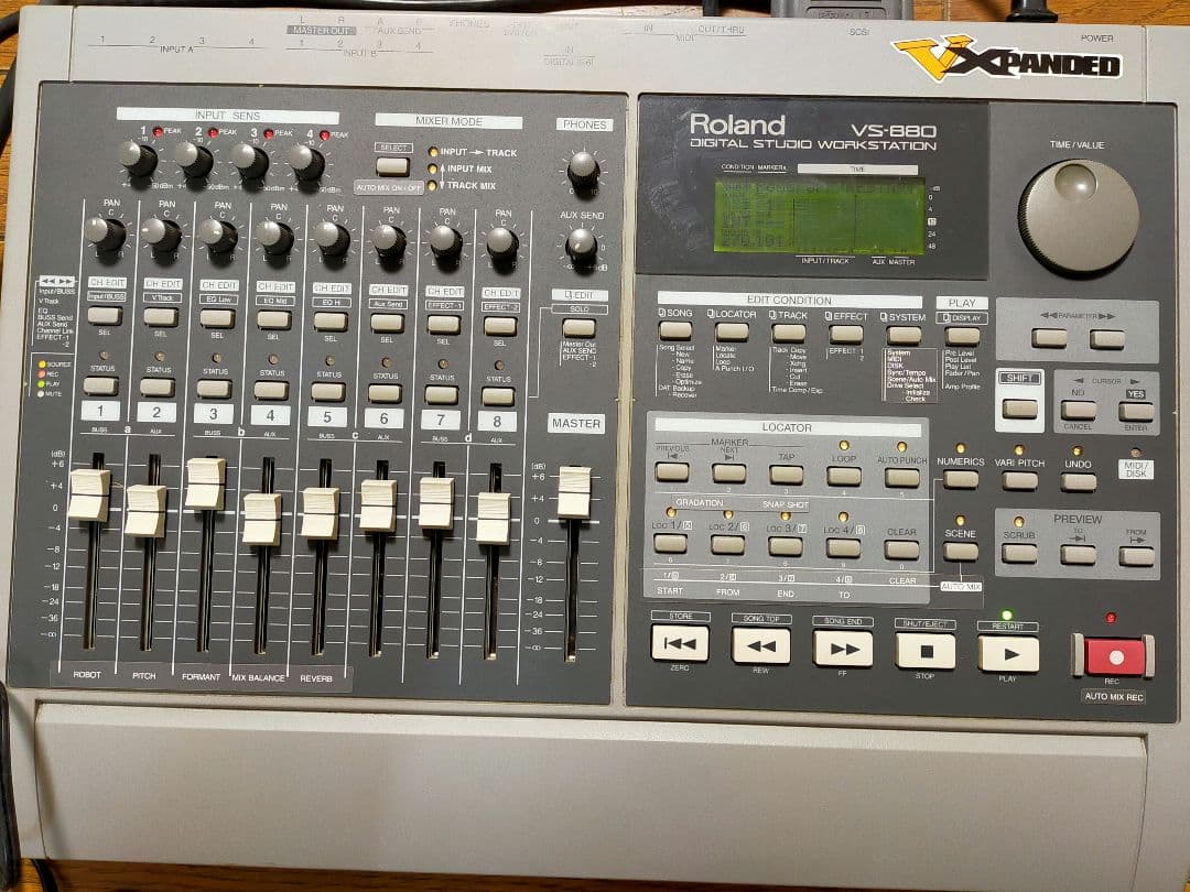 Roland Multitrack Recorders Mtr Vs-880 Zip