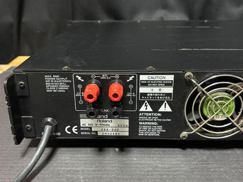Roland Power Amplifiers Sra-540 2 Pa