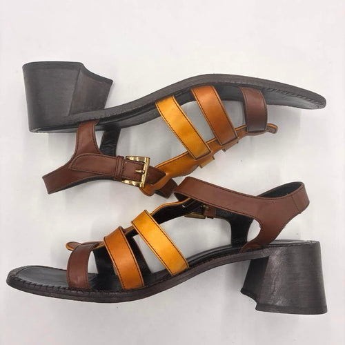 Prada Sandals 37 Brown Camel