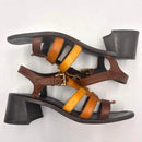 Prada Sandals 37 Brown Camel