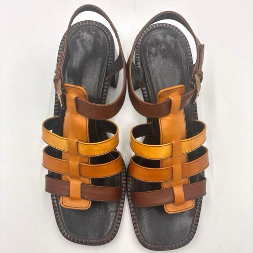 Prada Sandals 37 Brown Camel