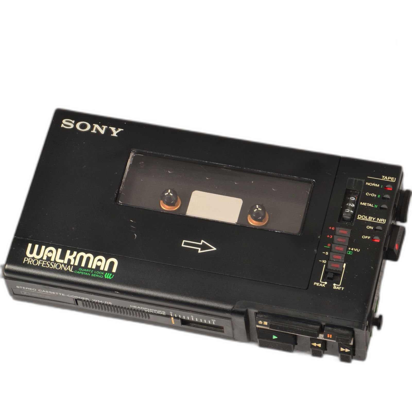 Sony Cassette Player Walkman Wm-D6 Tr37