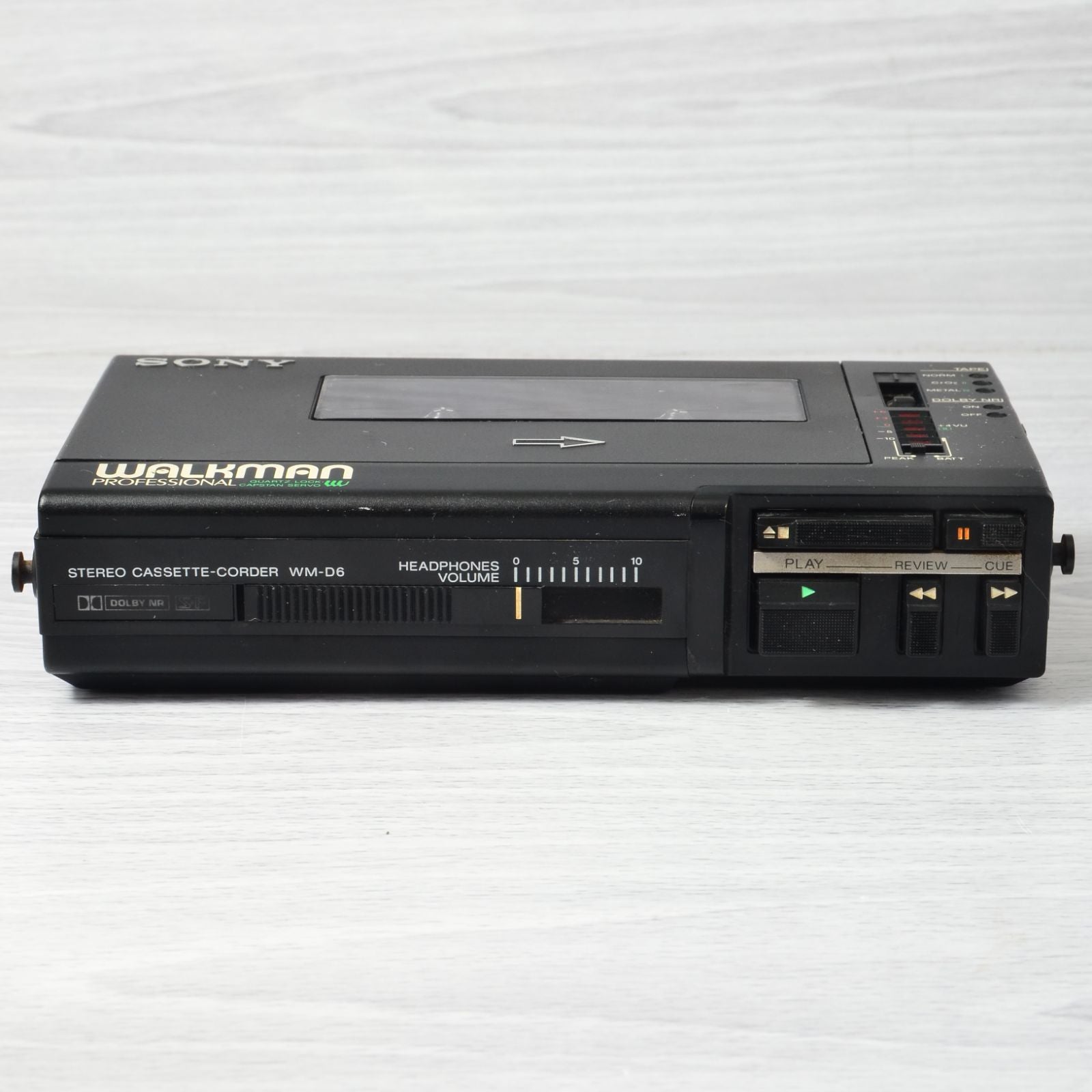 Sony Cassette Player Walkman Wm-D6 Tr37