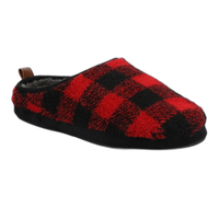Sandals Vance Co Roland Fleece Shearling Menslide Slippers Red