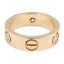 Cartier Ring 3Pd B4032400 K18 Used A