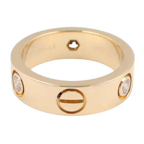 Cartier Ring 3Pd B4032400 K18 Used A