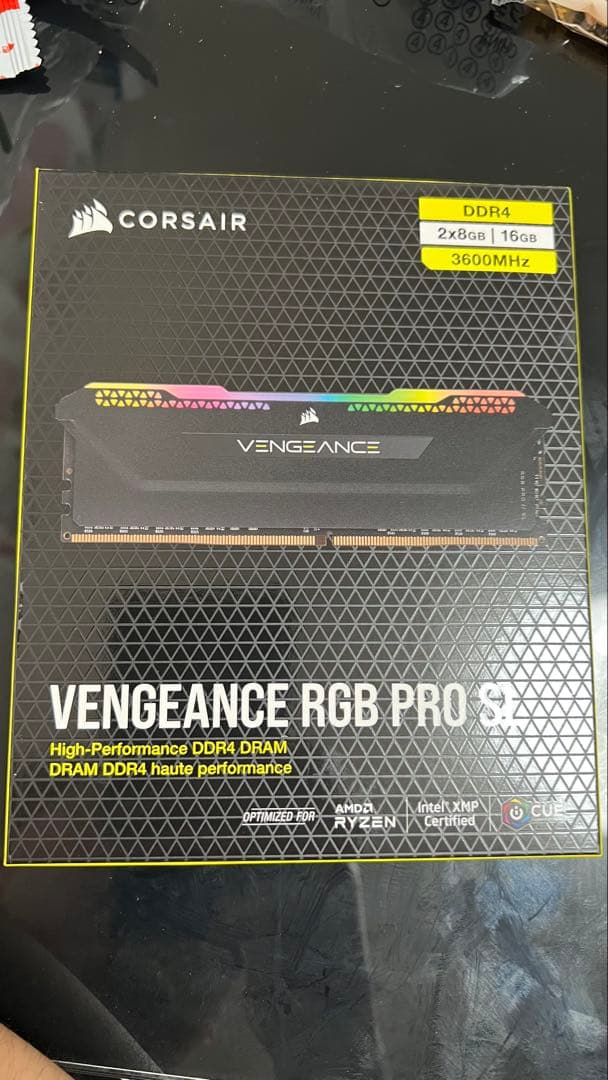 Corsair Memory Vengeance Rgb Pro Sl 32Gb (8X4)