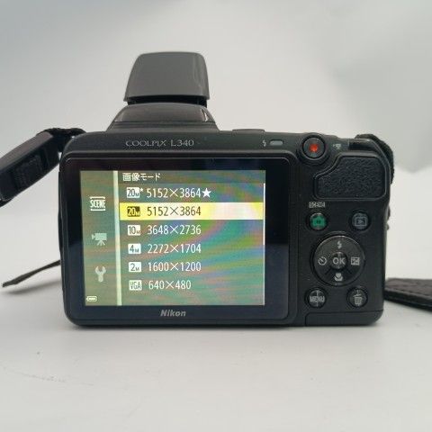 Nikon Compact Digital Camera Coolpix L340 Black