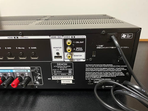 Denon Av Amplifiers Avr-X1000