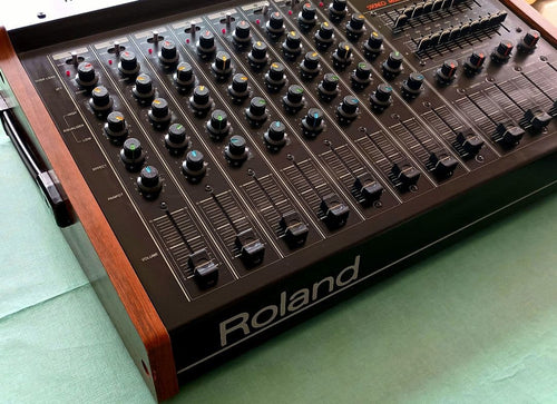 Roland Analog Mixer Mixing Amplifier Pa-150