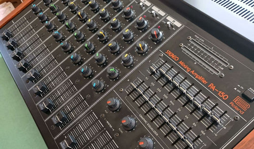 Roland Analog Mixer Mixing Amplifier Pa-150