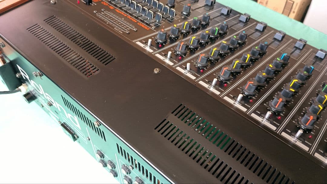 Roland Analog Mixer Mixing Amplifier Pa-150