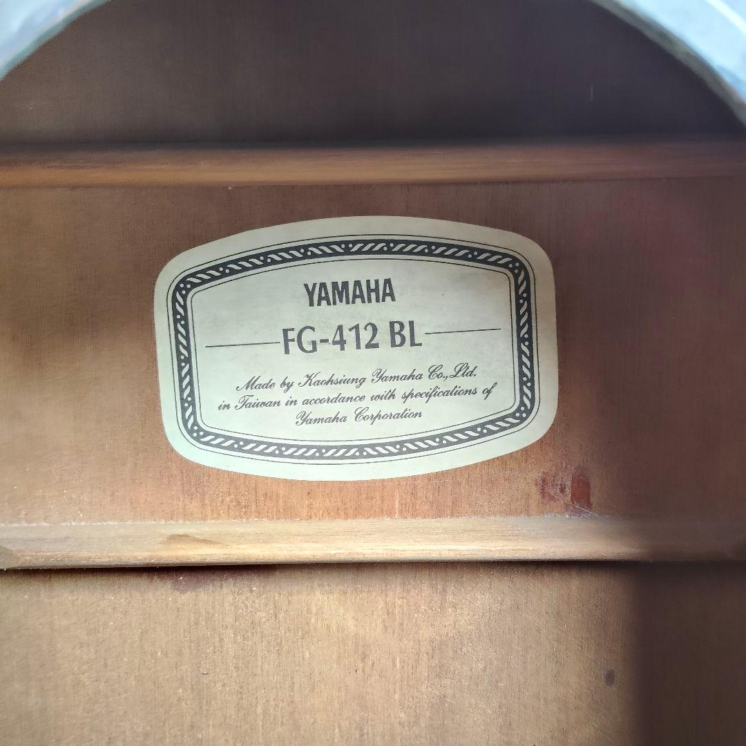 Yamaha Acoustic Guitars Fg-412 Bl