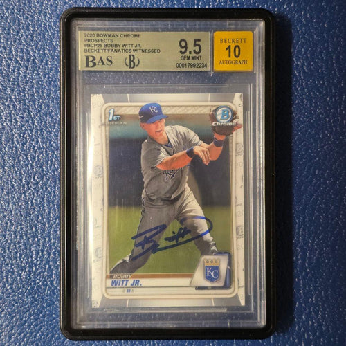 Topps Mlb Jr 1St Bowman Chrome