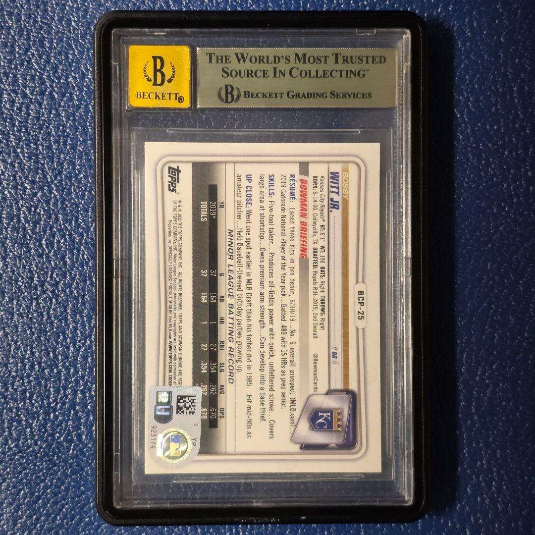 Topps Mlb Jr 1St Bowman Chrome