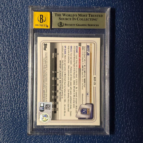 Topps Mlb Jr 1St Bowman Chrome