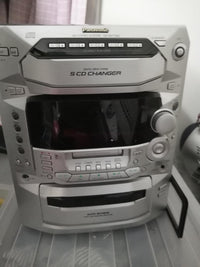 Mini Component Systems Panasonic Sa-Ns77Md 5 Cd